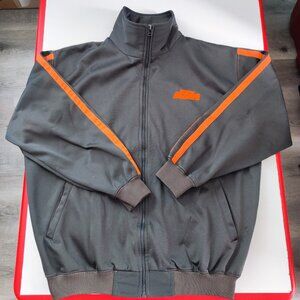 KTM Hard Equipment full zip sweatshirt grey orange men's size XL